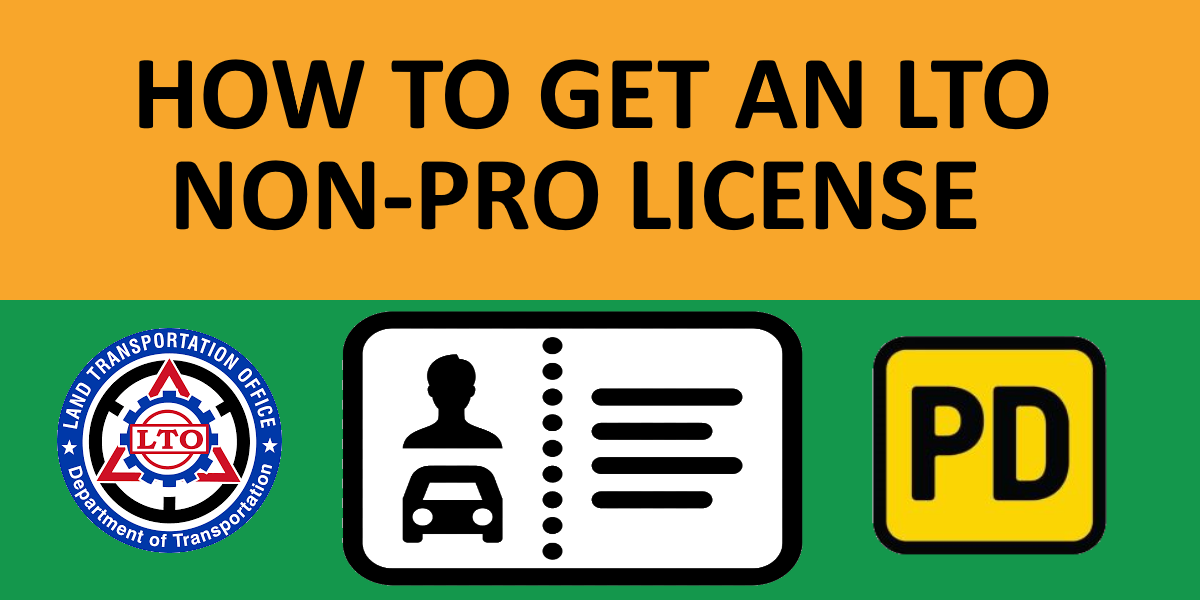 LTO Non-Professional Driver&#39;s License Requirements 2020