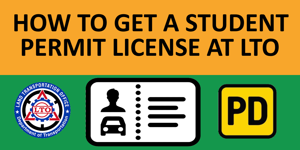 How To Get A LTO Student Permit | Student License Requirements 2019